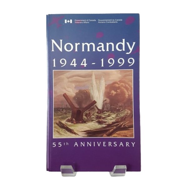 Book Normandy 1944-1999 55th Anniversary Veterans Affairs Canadian Military - Picture 1 of 6